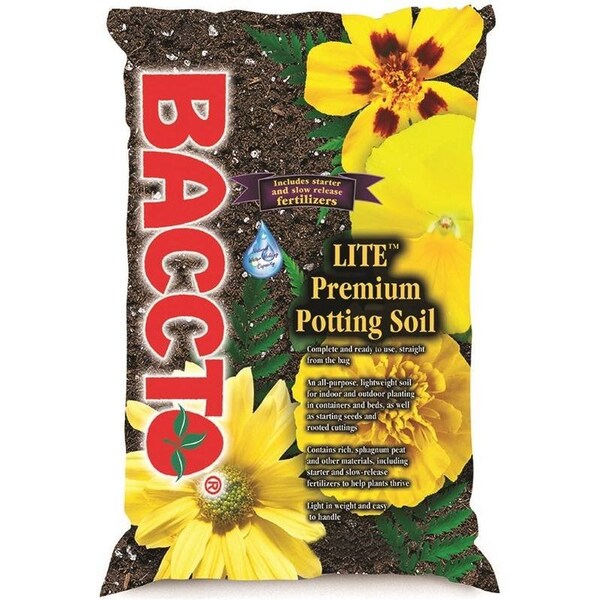 Baccto Soil Potting Lite Premium 20Qt 1420P Zoro